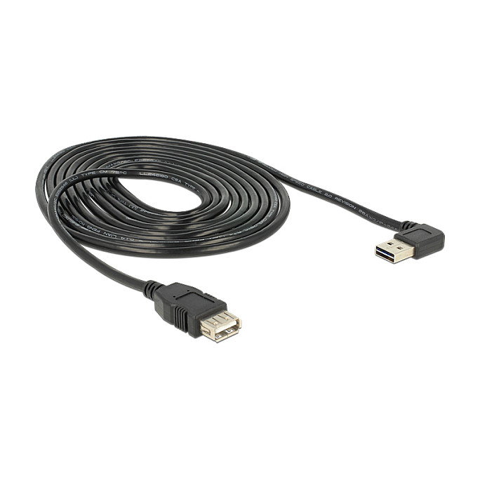 DeLOCK Cable de extensión EASY-USB 2.0 USB-A a USB-A, 3 m