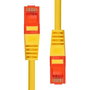 ProXtend CAT6 U/UTP CU LSZH Cable Ethernet Cobre Puro Amarillo 25cm