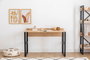 Hanah Home Mesa de Estudio Multifuncional Zafiro y Negro 120x60x75 cm