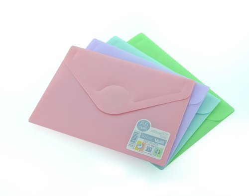 Dosier Sobre Office Box Pp V-Lock A6 Blush Surtido (4 Col.) (Set de 10) Dosier Sobre Office Box Pp V-Lock A6 Blush Surtido (4 Col.) (Set de 10)