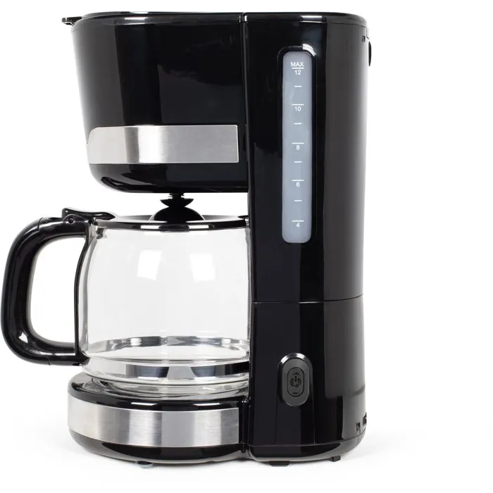 Livoo Cafetera Eléctrica DOD201N 12 a 14 Tazas 1000W 1.5L Color Negro