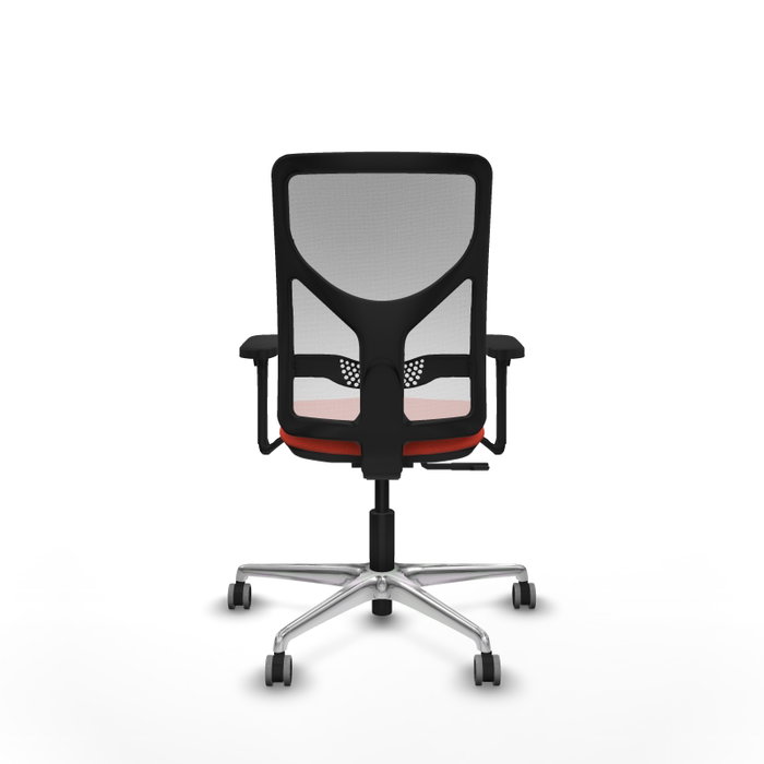 PIQUERAS Y CRESPO Silla de oficina Motilla con mecanismo Sincro, Naranja oscuro y Blanco PIQUERAS Y CRESPO Silla de oficina Motilla con mecanismo Sincro, Naranja oscuro y Blanco