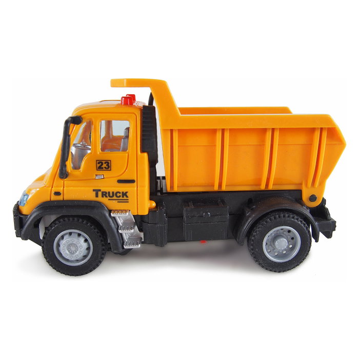 AMEWI Mini Truck Kipper Amarillo y Negro Escala 1:64 AMEWI Mini Truck Kipper Amarillo y Negro Escala 1:64