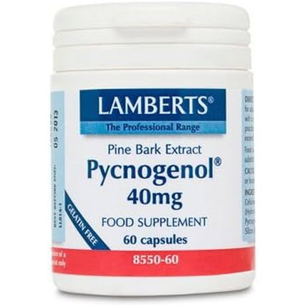 LAMBERTS Pycnogenol 40 mg (60 cápsulas)