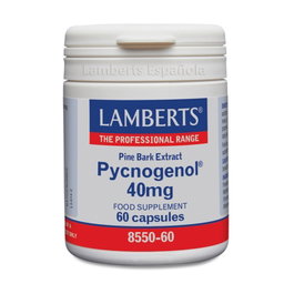 Lamberts Pycnogenol 40 mg 60 cápsulas