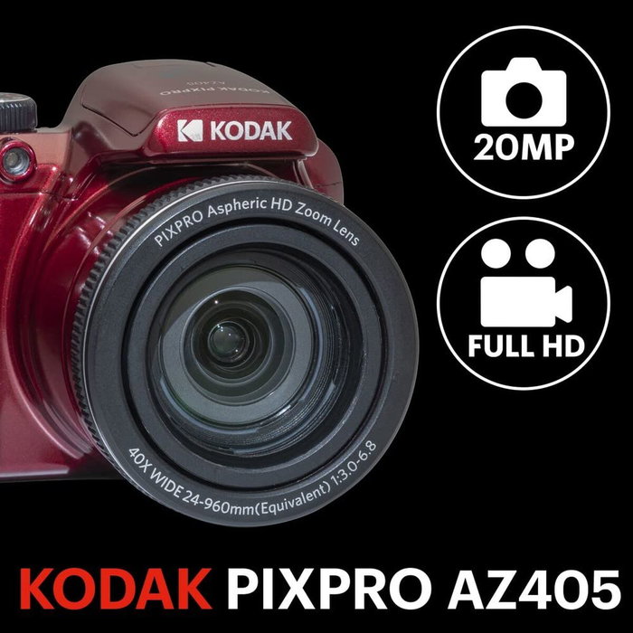 Kodak Astro Zoom AZ405 Rojo