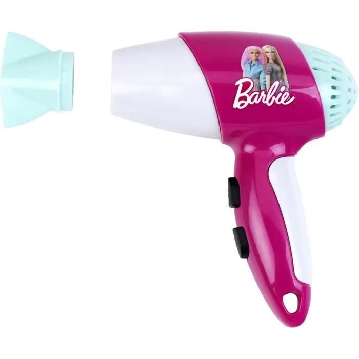 Klein Barbie Set de Peluquería con Secador de Pelo 5790, 7 Piezas