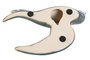 DKD Home Decor Decoración de Pared de Porcelana Golondrina 14x6x11 cm