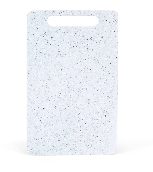 Quttin Pack de 18 tablas de cortar de plástico con efecto granito 37,5 x 23,5 cm aproximados
