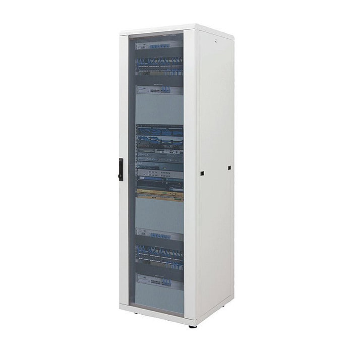 Intellinet Bastidor de Red 713375 42U/42HE, 800x800 mm, Gris, 1500 kg de Capacidad, IP20, con Puertas de Cristal Intellinet Bastidor de Red 713375 42U/42HE, 800x800 mm, Gris, 1500 kg de Capacidad, IP20, con Puertas de Cristal