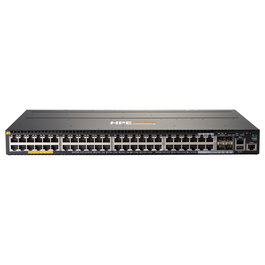 HP Aruba 2930M JL086A Switch gestionado L3 48 puertos Gigabit PoE+ 44xRJ-45 + 4xSFP, 176 Gbit/s, 1U, para rack