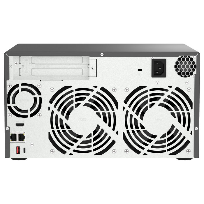 QNAP TVS-H874T-I9-64G NAS de Torre 8 Bahías con Intel Core i9-12900 16 núcleos, 64 GB RAM, Thunderbolt 4 y Sistema de Archivos ZFS
