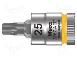 WERA Vaso Torx®-bit TX25 1/4 pulgadas 28 mm Zyklop