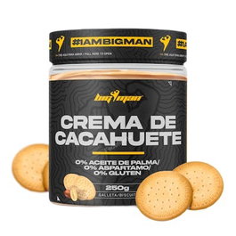 Bigman Crema de Cacahuete Galleta 250 g