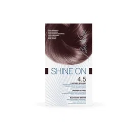 BioNike Shine On Tinte permanente para el cabello 4.5 Mahogany Brown 145 ml