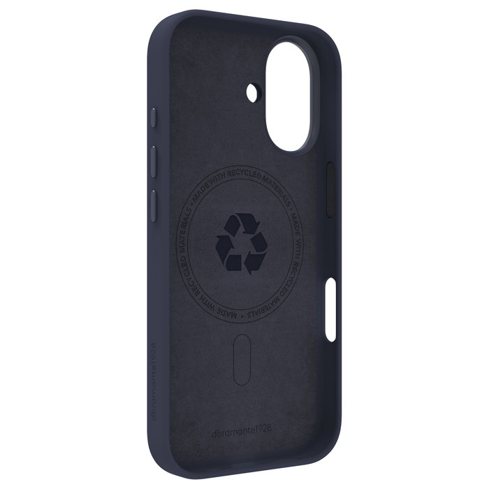 dbramante 1928 Roskilde MS ICON Funda para iPhone 17, Azul Deep Water, Compatible con MagSafe