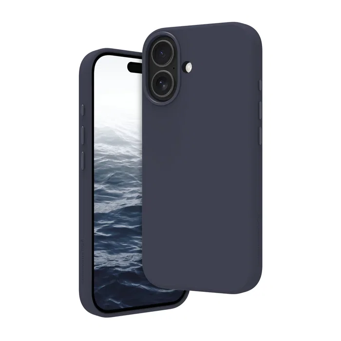 Dbramante1928 Roskilde MS ICON Funda para iPhone 17, Azul, Compatible con MagSafe, Protección contra Caídas, Hecha de Plástico Reciclado, Certificación GRS