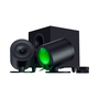 Razer Altavoces Gaming Nommo V2 Pro - Altavoces con Subwoofer y RGB Razer Chroma, 2.1, Negro (RZ05-04740100-R3G1)