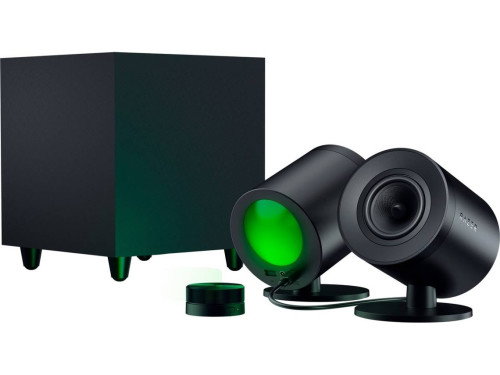 Razer Altavoces Nommo V2 Pro Rango Completo Negro Inalámbrico y Cableado 2.1 Canales PC RZ05-04740100-R3G1
