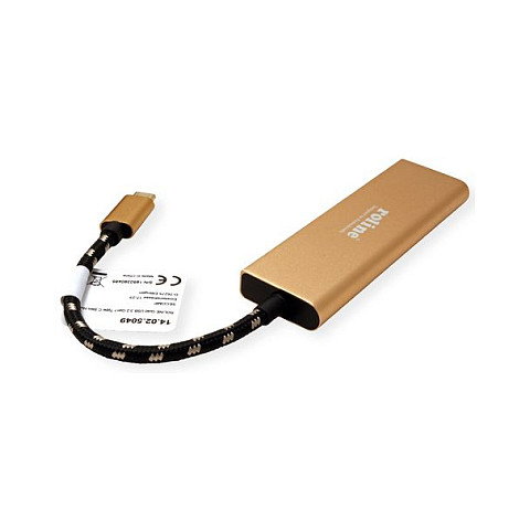 ROLINE GOLD USB 3.2 Gen 1 Hub 4 puertos Tipo-C 14.02.5049-5