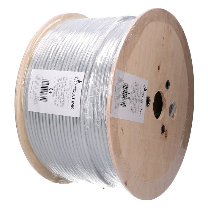 Extralink CAT6A FFTP (F/FTP) Indoor Twisted Pair 305m Extralink CAT6A FFTP (F/FTP) Indoor Twisted Pair 305m