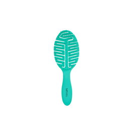 Bifull Cepillo Esqueleto Desenredante Fluor Leaf Azul, Reduce Tirones y Tiempo de Secado