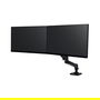 Ergotron LX Pro Series 45-684-292 Brazo de Monitor de Escritorio Doble, para 2 Pantallas LCD de hasta 68.6 cm (27"), Negro, Capacidad 8.5 kg, VESA 100x100 mm