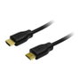 LogiLink Cable HDMI A/M a A/M 4K/30 Hz, 0,5 m, negro