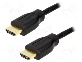 LogiLink Cable HDMI A/M a A/M 4K/30 Hz, 0,5 m, negro