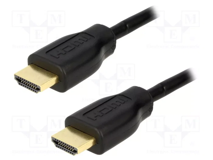 LogiLink Cable HDMI A/M a A/M 4K/30 Hz, 0,5 m, negro LogiLink Cable HDMI A/M a A/M 4K/30 Hz, 0,5 m, negro