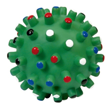 Nayeco Pelota de Vinilo con Colores para Perros 10 cm