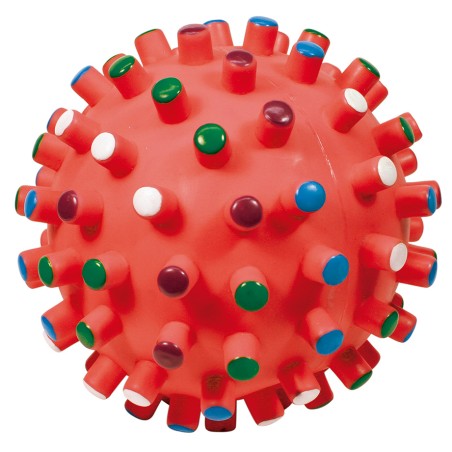 Nayeco Pelota de Vinilo con Colores para Perros 10 cm