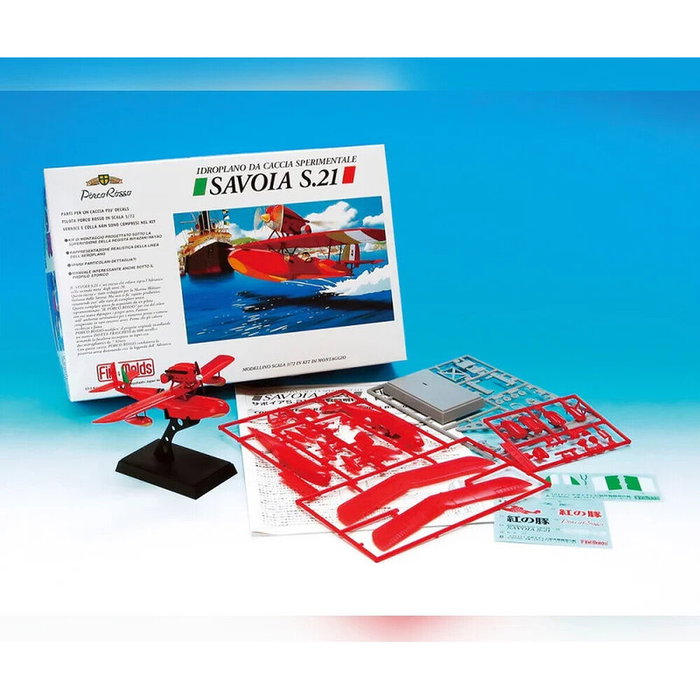 Fine Kit de modelo 1/72 Savoia S.21 Seaplane Prototype Porco Rosso Fine Kit de modelo 1/72 Savoia S.21 Seaplane Prototype Porco Rosso