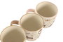 DKD Home Decor Mug Scandi Multicolor 380ml 12 Unidades