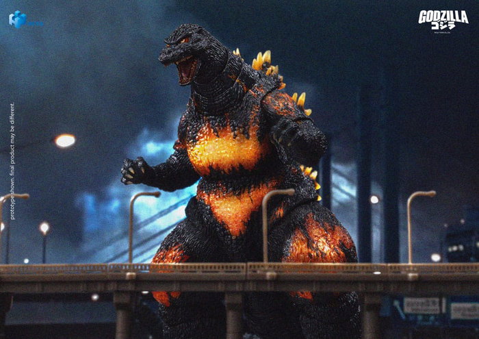 Hiya Toys Godzilla vs. Destoroyah (1995) Figura Exquisite Basic Burning Godzilla 18 cm Hiya Toys Godzilla vs. Destoroyah (1995) Figura Exquisite Basic Burning Godzilla 18 cm