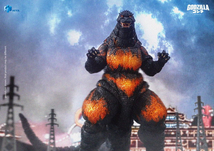 Hiya Toys Godzilla vs. Destoroyah (1995) Figura Exquisite Basic Burning Godzilla 18 cm Hiya Toys Godzilla vs. Destoroyah (1995) Figura Exquisite Basic Burning Godzilla 18 cm