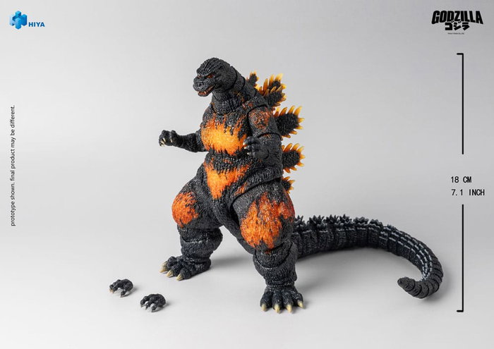 Hiya Toys Godzilla vs. Destoroyah (1995) Figura Exquisite Basic Burning Godzilla 18 cm Hiya Toys Godzilla vs. Destoroyah (1995) Figura Exquisite Basic Burning Godzilla 18 cm
