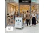 Nobo Caballete publicitario Essence tamaño A1 con clip y esquinas ingleteadas