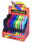 Pilot Bolígrafo Super Grip Retráctil de Colores Surtidos - Expositor de 60 unidades