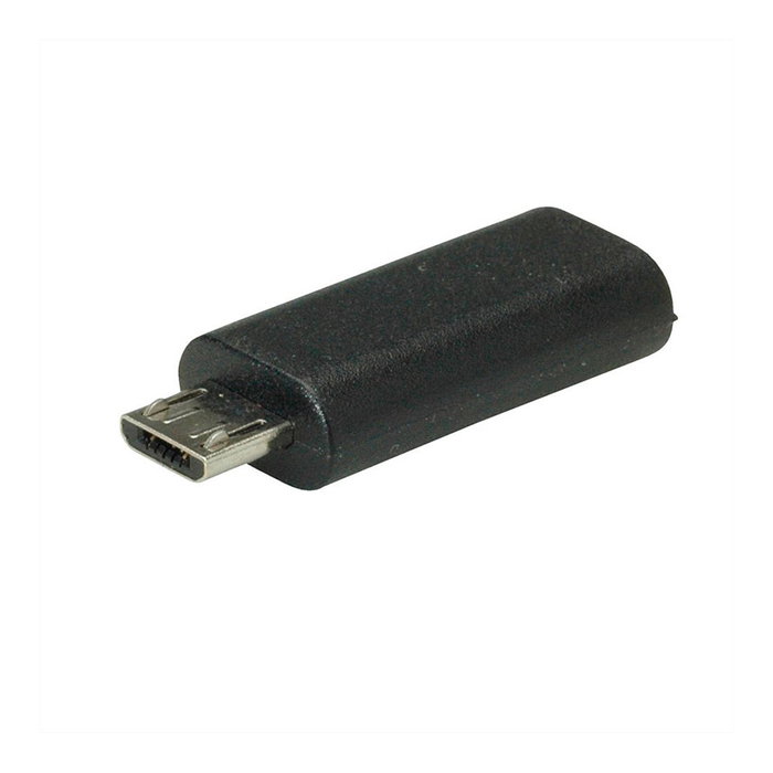 VALUE 12.99.3192 Adaptador Micro-USB B Macho a USB-C Hembra Negro