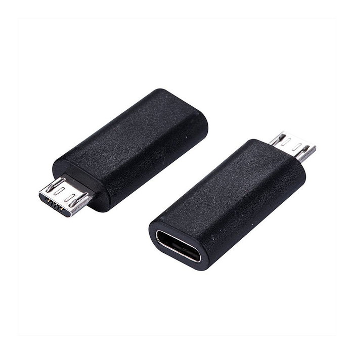 VALUE 12.99.3192 Adaptador Micro-USB B Macho a USB-C Hembra Negro