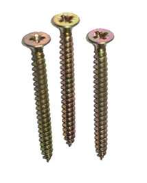 Tornillo Tirafondo Madera Avellanada Pozidriv Acero Cement 3,5 x 16