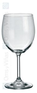Skloservis Copa R. Bistro Agua - Vaso de Cristal, Capacidad 35 cl, Altura 18.6 cm (Set de 6)
