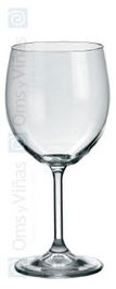 SKLOSERVIS Copa R. Bistro para Agua, Cristalería Alta, 35 cl, Altura 186 mm, Diámetro 90 mm, Colección Bistro, No Apto Lavavajillas (Set de 6)