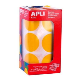 Apli Gomets XL Redondos 33mm Amarillo