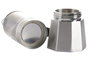 DKD Home Decor Cafetera de Borosilicato 300ml con Base de 450ml