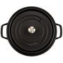 Staub Cocotte Redonda 26cm Negro Hierro Fundido