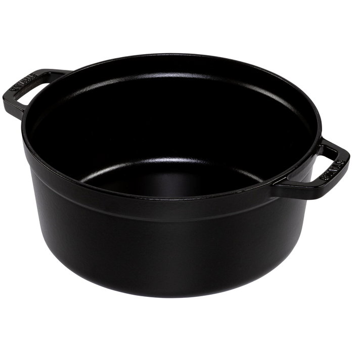 Staub Cocotte Redonda 26cm Negro Hierro Fundido