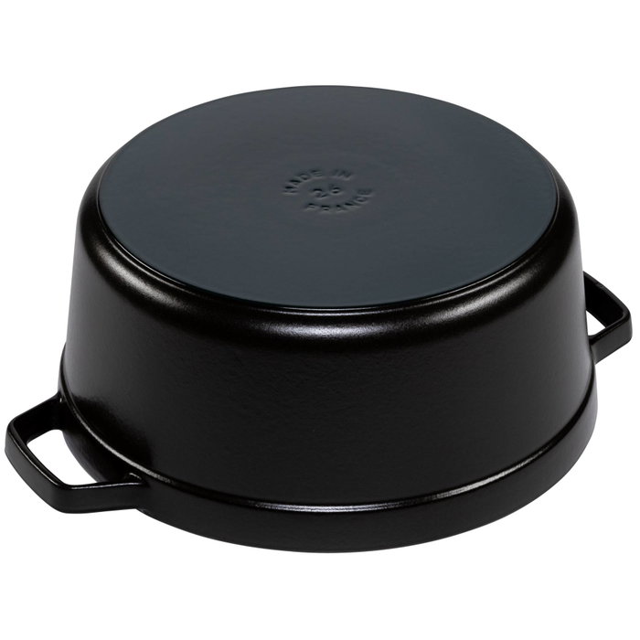 Staub Cocotte Redonda 26cm Negro Hierro Fundido