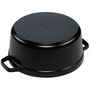 Staub Cocotte Redonda 26cm Negro Hierro Fundido